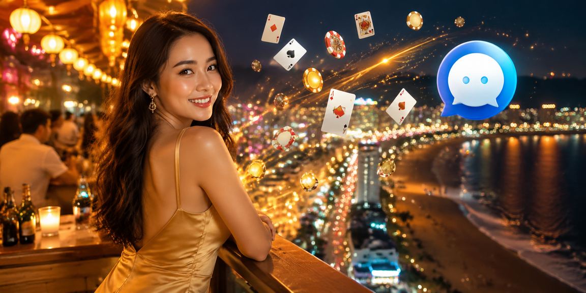 Người chơi bài tại chợ đêm Nha Trang trong không khí sôi động
